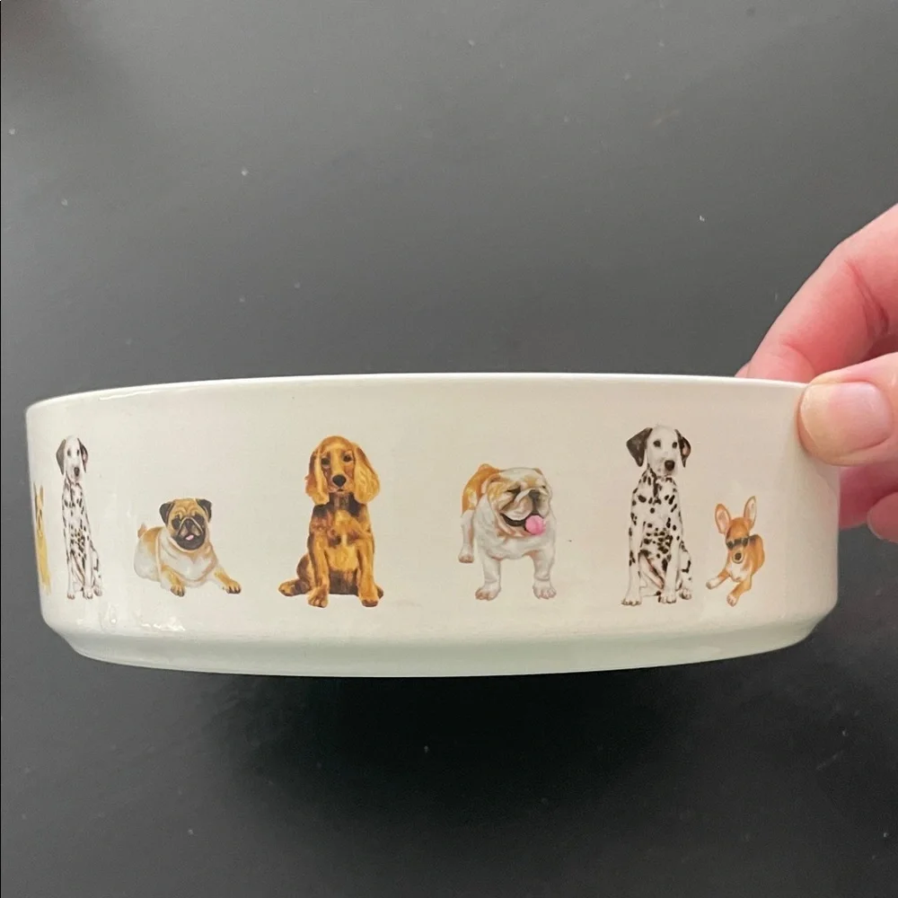 Dog Breed Ceramic Pet Bowl